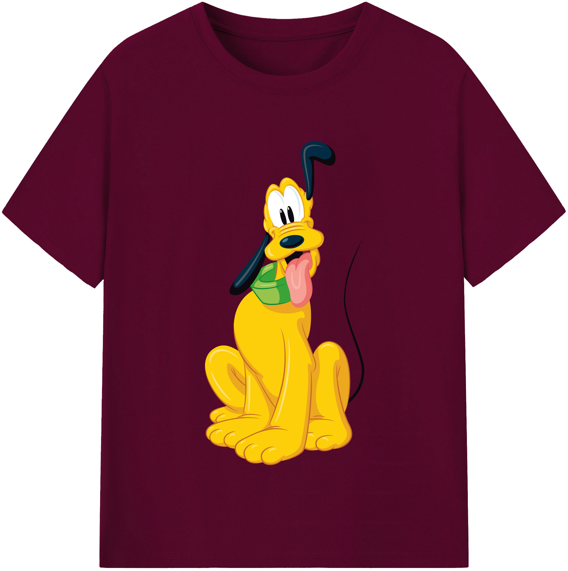 （画像用） ミッキーマウス Mickey Mouse レディースカジュアルプリントTシャツ（綿100％）